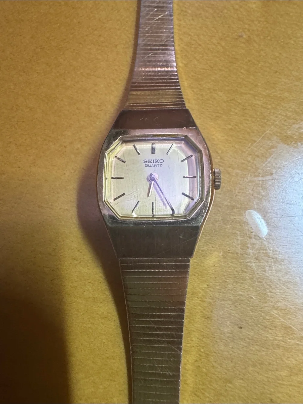 Seiko Gold Tone Women's Quartz Dress Watch